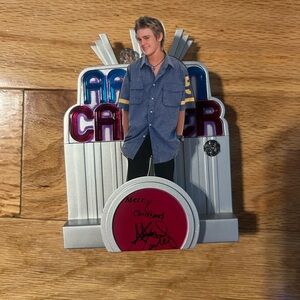 Aaron Carter Christmas Ornament